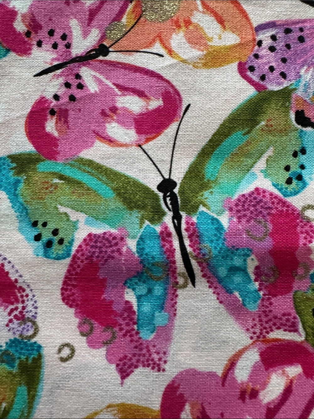 Butterfly fabric - Picture 4 of 9